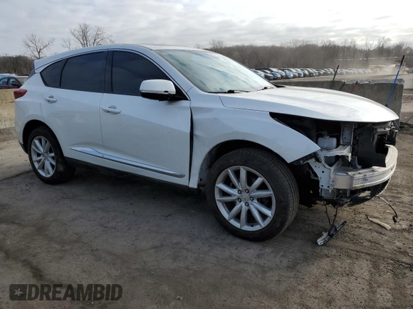 2021 Acura RDX with VIN 5J8TC2H33ML006749, listed as a Copart auction lot 48405345 with 72,698 mi miles and Salvage title. Bid and sale history available at DreamBid. Image 4.