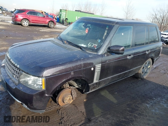 2011 Land Rover Range Rover HSE Lux with VIN SALMF1D47BA340433, listed as a IAAI auction lot 41203741 with 112,572 mi miles and . Bid and sale history available at DreamBid. Image 2.