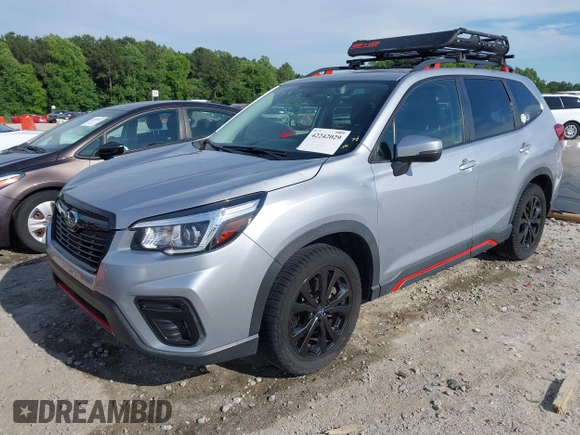2020 Subaru Forester Special Sports with VIN JF2SKARC3LH503521, listed as a IAAI auction lot 42242029 with 63,808 mi miles and . Bid and sale history available at DreamBid. Image 16.