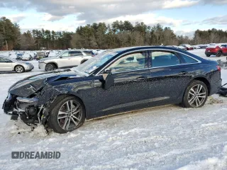 2021 Audi A6 Premium Plus with VIN WAUE8AF26MN015525, listed as a Copart auction lot 44170705 with 0 mi miles and Salvage Title. Bid and sale history available at carsss.com. Image 1.
