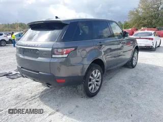 2016 Land Rover Range Rover Sport HSE with VIN SALWR2VF4GA556933, listed as a IAAI auction lot 41757697 with 50,558 mi miles and . Bid and sale history available at DreamBid. Image 4.