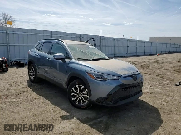 2023 Toyota Corolla Cross Hybrid S with VIN 7MUFBABG2PV008375, listed as a Copart auction lot 50163755 with Not provided miles and Salvage title. Bid and sale history available at DreamBid. Image 11.