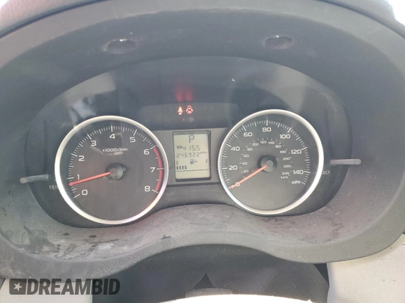 2015 Subaru Forester 2.5i with VIN JF2SJABC8FH574229, listed as a Copart auction lot 44624595 with 246,922 mi miles and Salvage title. Bid and sale history available at DreamBid. Image 9.