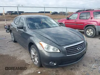 2012 Infiniti M37 with VIN JN1BY1AR2CM391253, listed as a IAAI auction lot 41916069 with 248,141 mi miles. Bid and sale history available at carsss.com. Image 1.