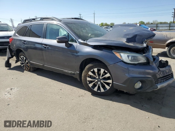 2015 Subaru Outback Limited with VIN 4S4BSBLCXF3226456, listed as a Copart auction lot 53035265 with 102,732 mi miles and Salvage Title. Bid and sale history available at DreamBid. Image 4.