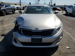 2014 Kia Optima LX with VIN KNAGM4A74E5476751, listed as a Copart auction lot 49802185 with 0 mi miles and Clean Title. Bid and sale history available at carsss.com. Image 5.