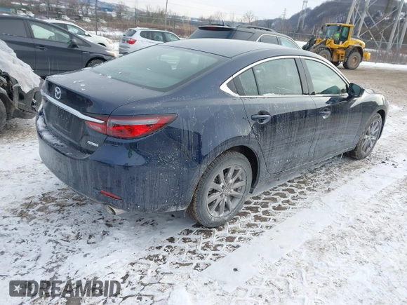 2021 Mazda 6 Sport with VIN JM1GL1UM5M1600618, listed as a IAAI auction lot 41395706 with 14,576 mi miles. Bid and sale history available at carsss.com. Image 4.