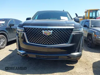 2023 Cadillac Escalade 4WD Premium Luxury with VIN 1GYS4BKL0PR409325, listed as a IAAI auction lot 41973567 with 32,398 mi miles and . Bid and sale history available at DreamBid. Image 12.