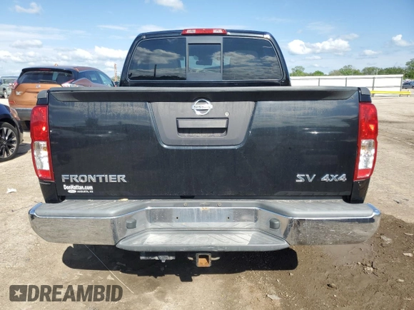 2017 Nissan Frontier SV with VIN 1N6AD0EV1HN760785, listed as a Copart auction lot 54345935 with Not provided miles and Salvage title. Bid and sale history available at DreamBid. Image 6.