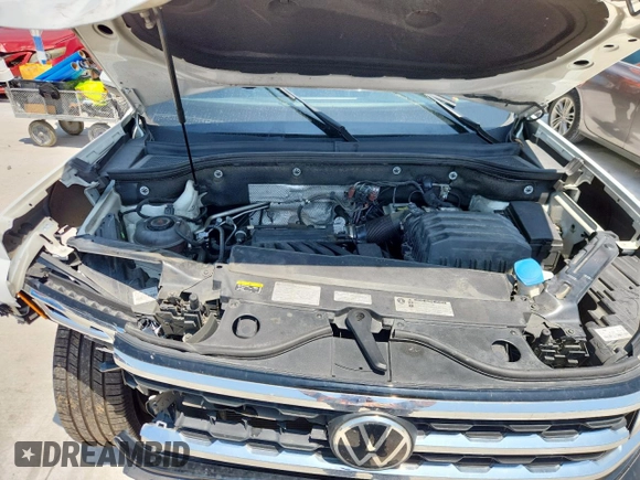 2021 Volkswagen Atlas SEL with VIN 1V2ER2CA5MC523416, listed as a Copart auction lot 59365685 with 80,297 mi miles and Salvage title. Bid and sale history available at DreamBid. Image 12.