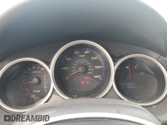 2008 Honda Fit with VIN JHMGD38478S062828, listed as a Copart auction lot 61035585 with 169,271 mi miles and Salvage title. Bid and sale history available at DreamBid. Image 9.
