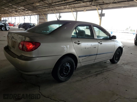 2005 Toyota Corolla CE with VIN 1NXBR32E55Z491413, listed as a Copart auction lot 65187665 with 183,008 mi miles and Clean title. Bid and sale history available at DreamBid. Image 3.