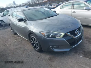 2018 Nissan Maxima SV with VIN 1N4AA6APXJC403697, listed as a IAAI auction lot 41391925 with 81,540 mi miles. Bid and sale history available at carsss.com. Image 1.
