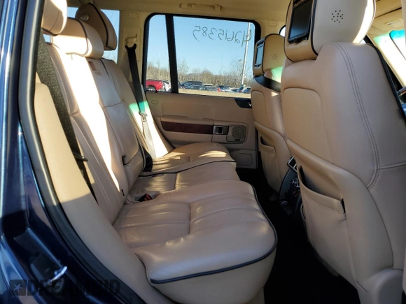 2012 Land Rover Range Rover HSE Lux z VIN SALMF1D4XCA385366, wystawiony jako Copart lot #42615385 z przebiegiem 162 028 mil mil oraz Czysty tytuł • Clean title. Historia ofert i sprzedaży dostępna na DreamBid. Obrazek 11.