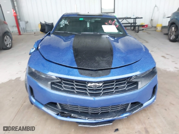 2022 Chevrolet Camaro 1LT with VIN 1G1FB1RX4N0124119, listed as a IAAI auction lot 41333958 with 1 mi miles. Bid and sale history available at carsss.com. Image 12.