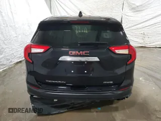 2022 GMC Terrain SLE with VIN 3GKALTEV4NL177781, listed as a Copart auction lot 50382735 with Not provided miles and Salvage title. Bid and sale history available at DreamBid. Image 6.