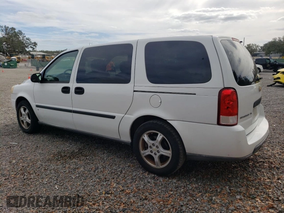 2008 Chevrolet Uplander LS with VIN 1GNDV23108D128611, listed as a Copart auction lot 81513244 with 0 mi miles and Salvage Title. Bid and sale history available at carsss.com. Image 2.