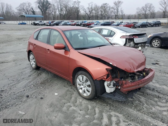 2010 Subaru Impreza Wagon i with VIN JF1GH6A65AH822279, listed as a Copart auction lot 45348575 with 54,811 mi miles and Salvage Title. Bid and sale history available at carsss.com. Image 4.