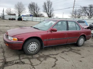 1993 Honda Accord z VIN 1HGCB765XPA076320, wystawiony jako Copart lot #44778355 z przebiegiem 174 881 mil mil oraz Szkoda całkowita • Salvage title. Historia ofert i sprzedaży dostępna na DreamBid. Obrazek 1.