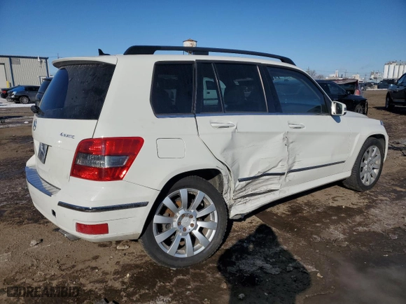 2011 Mercedes-Benz GLK-Class GLK 350 with VIN WDCGG8HBXBF614093, listed as a Copart auction lot 45220875 with 150,574 mi miles and Salvage Title. Bid and sale history available at carsss.com. Image 3.
