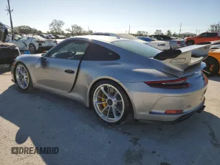2018 Porsche 911 GT3 with VIN WP0AC2A92JS174646, listed as a Copart auction lot 80359474 with Not Provided miles and Non Repairable. Bid and sale history available at DreamBid. Image 2.