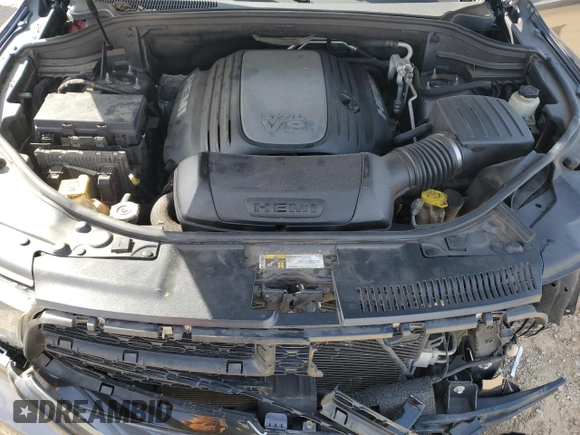 2015 Dodge Durango R/T with VIN 1C4SDHCT7FC799266, listed as a Copart auction lot 47827625 with 150,143 mi miles and Salvage Title. Bid and sale history available at DreamBid. Image 13.