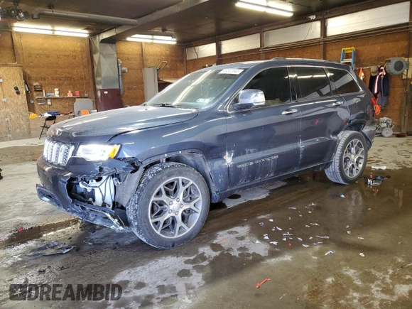 2020 Jeep Grand Cherokee Overland with VIN 1C4RJFCG4LC231616, listed as a Copart auction lot 49303645 with 66,043 mi miles and Salvage Title. Bid and sale history available at DreamBid. Image 1.