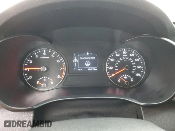 2017 Kia Optima LX with VIN 5XXGT4L35HG166544, listed as a Copart auction lot 43211275 with 124,274 mi miles and Clean Title. Bid and sale history available at carsss.com. Image 9.