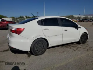 2017 Kia Rio LX z VIN KNADM4A39H6026611, wystawiony jako Copart lot #54735975 z przebiegiem 143 756 mil mil oraz Szkody całkowita. Historia ofert i sprzedaży dostępna na DreamBid. Obrazek 3.