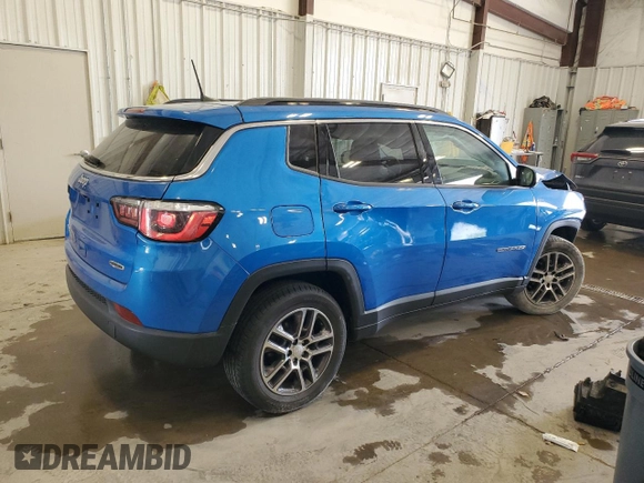 2017 Jeep Compass Latitude с VIN 3C4NJDBB7HT666120, выставлен на аукционе Copart как лот 60597315 с пробегом 89 593 миль миль и На запчасти • Non repairable. История ставок и продаж доступна на DreamBid. Изображение 3.
