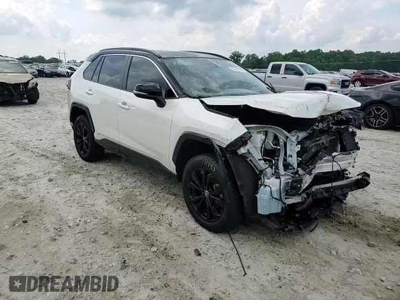 2022 Toyota RAV4 Hybrid XSE с VIN 2T3E6RFVXNW030847, выставлен на аукционе Copart как лот 57119115 с пробегом 64 757 миль миль и Списание • Salvage title. История ставок и продаж доступна на DreamBid. Изображение 14.