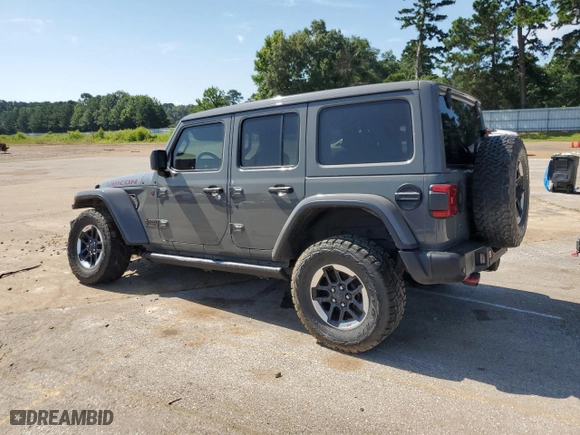 2019 Jeep Wrangler Unlimited Rubicon with VIN 1C4HJXFG9KW516807, listed as a Copart auction lot 59729654 with 95,968 mi miles and Salvage Title. Bid and sale history available at carsss.com. Image 2.