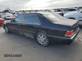 1998 Mercedes-Benz S-Class with VIN WDBGA51G6WA384615, listed as a Copart auction lot 77258814 with 0 mi miles and Salvage Title. Bid and sale history available at carsss.com. Image 2.