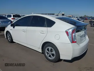 2013 Toyota Prius One with VIN JTDKN3DU2D0356030, listed as a IAAI auction lot 42106224 with 209,413 mi miles. Bid and sale history available at carsss.com. Image 3.
