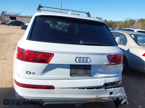 2019 Audi Q7 Premium Plus with VIN WA1LHAF71KD044983, listed as a IAAI auction lot 41367170 with 62,564 mi miles and . Bid and sale history available at DreamBid. Image 16.