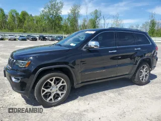 2019 Jeep Grand Cherokee Limited with VIN 1C4RJFBG5KC552404, listed as a Copart auction lot 56889475 with 86,224 mi miles and Salvage title. Bid and sale history available at DreamBid. Image 1.
