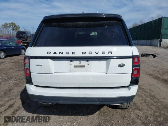 2019 Land Rover Range Rover HSE with VIN SALGS2SV2KA557849, listed as a IAAI auction lot 41834988 with 93,678 mi miles and . Bid and sale history available at DreamBid. Image 17.