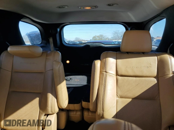 2013 Dodge Durango Citadel with VIN 1C4SDHET3DC680432, listed as a Copart auction lot 86819304 with 219,080 mi miles and Salvage Title. Bid and sale history available at carsss.com. Image 10.