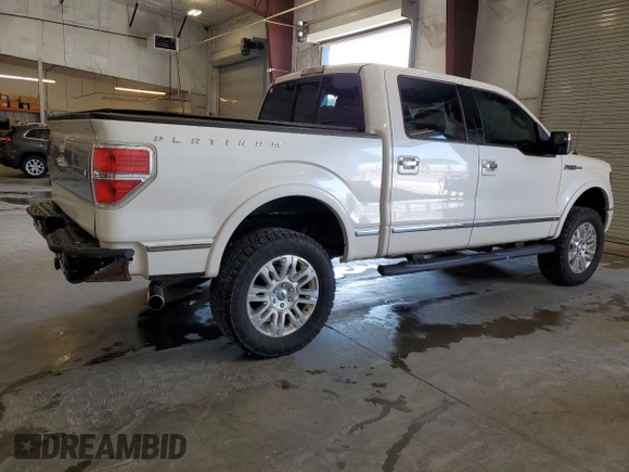 2014 Ford F-150 XL with VIN 1FTFW1ETXEFB39719, listed as a Copart auction lot 62073335 with 124,643 mi miles and Salvage title. Bid and sale history available at DreamBid. Image 3.