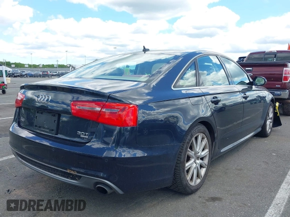 2013 Audi A6 Prestige z VIN WAUJGAFC6DN005023, wystawiony jako IAAI lot #42201985 z przebiegiem 80 337 mil mil oraz . Historia ofert i sprzedaży dostępna na DreamBid. Obrazek 4.