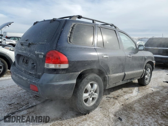 2005 Hyundai Santa Fe GLS with VIN KM8SC73E35U885063, listed as a Copart auction lot 45648425 with 148,961 mi miles and Salvage Title. Bid and sale history available at carsss.com. Image 3.