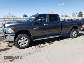 2014 Ram 3500 SLT with VIN 3C63R3HLXEG159881, listed as a Copart auction lot 47125135 with 118,443 mi miles and Salvage Title. Bid and sale history available at carsss.com. Image 1.