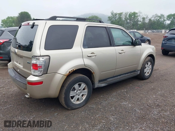 2010 Mercury Mariner z VIN 4M2CN9BG2AKJ08763, wystawiony jako IAAI lot #42440952 z przebiegiem 159 599 mil mil oraz . Historia ofert i sprzedaży dostępna na DreamBid. Obrazek 4.