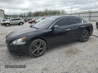 2013 Nissan Maxima SV z VIN 1N4AA5AP5DC842000, wystawiony jako Copart lot #53195155 z przebiegiem 138 787 mil mil oraz Szkoda całkowita • Salvage title. Historia ofert i sprzedaży dostępna na DreamBid. Obrazek 1.