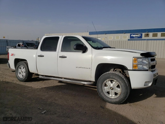 2008 Chevrolet Silverado 1500 LT w/1LT with VIN 2GCEK133X81205207, listed as a Copart auction lot 48118865 with 0 mi miles and Salvage Title. Bid and sale history available at carsss.com. Image 4.