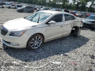 2014 Buick LaCrosse Leather with VIN 1G4GB5G37EF260370, listed as a Copart auction lot 60018525 with Not provided miles and Salvage title. Bid and sale history available at DreamBid. Image 1.