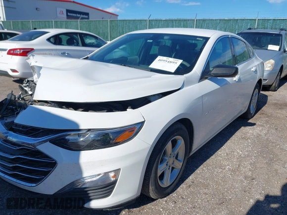 2022 Chevrolet Malibu LS with VIN 1G1ZC5ST6NF165955, listed as a IAAI auction lot 40954895 with 69,245 mi miles and . Bid and sale history available at DreamBid. Image 17.