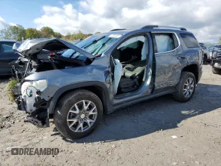 2021 GMC Acadia SLT z VIN 1GKKNMLS1MZ159940, wystawiony jako Copart lot #70855663 z przebiegiem Nie podano mil oraz Szkoda całkowita • Salvage title. Historia ofert i sprzedaży dostępna na DreamBid. Obrazek 1.