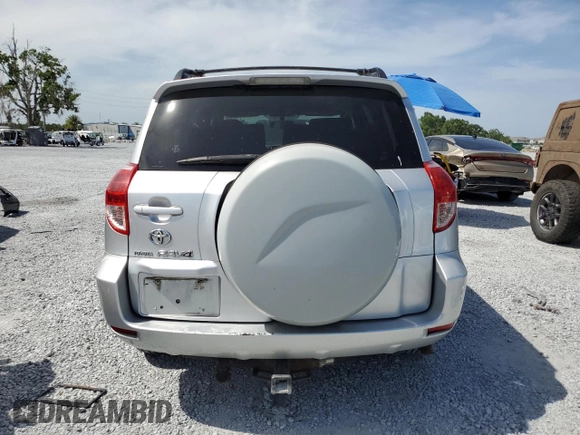2007 Toyota RAV4 with VIN JTMZK35VX75012094, listed as a Copart auction lot 53963965 with 0 mi miles and Salvage Title. Bid and sale history available at carsss.com. Image 6.