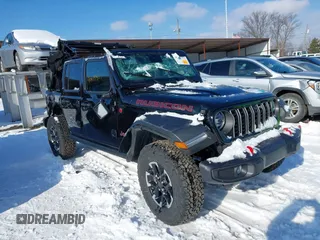 2024 Jeep Wrangler Rubicon with VIN 1C4PJXFG7RW357260, listed as a IAAI auction lot 40819801 with 3,890 mi miles. Bid and sale history available at carsss.com. Image 1.